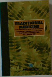 TRADITIONAL MEDICINE　September 2000