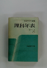 東京天文台　編纂　理科年表　1987年号