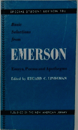EMERSON　Edited by EDUARD C. LINDEMAN