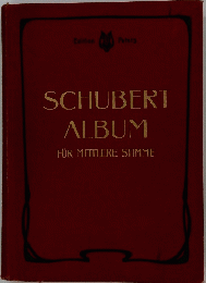 SCHUBERT ALBUM FUR MITTLERE STIMME