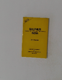 SULPHUR　INDIA