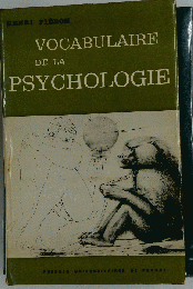 Vocabulaire de la psychologie