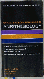 Oxford American Handbook of Anesthesiology