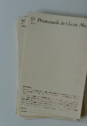 Promenade in Classic Music