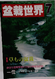 盆栽世界7 1986年7月号