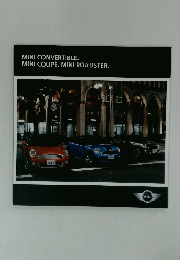 MINI CONVERTIBLE. MINI COUPE. MINI ROADSTER.