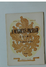 A MAIDEN'S PRAYER 乙女の祈り　No.16
