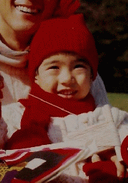 笑顔　1995年1月