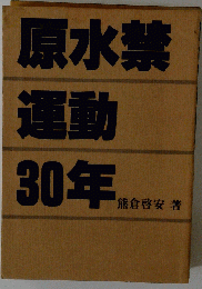 原水禁運動30年