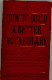 How to build a better vocabulary