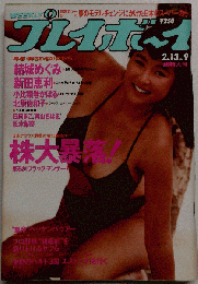 週刊プレイボーイ 平成2年 1990年2月13号