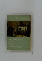 Hermann Hesse Peter Camenzind Gertrud Knulp Schon ist die Jugend