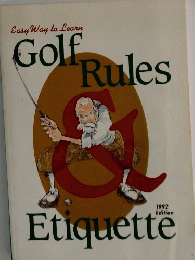 Golf　Rules　Etiquette　１９９２年