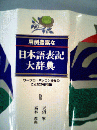 用例豊富な日本語表記大辞典