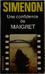 Simenon Une Confidence de Maigret