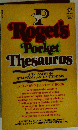 Roget’s Pocket Thesaurus