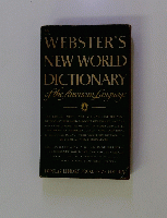 WEBSTER'S NEW WORLD DICTIONARY　of the American Language