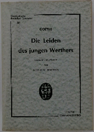 GOETHE Die Leiden des jungen Werthers