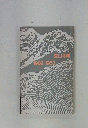 登山手帳1982/1983