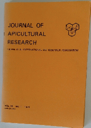 JOURNAL OF APICULTURAL RESEARCH　VOL. 18 NO. 1 1979