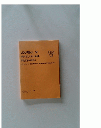 JOURNAL OF APICULTURAL RESEARCH 1978年 VOL. 17 NO. 1