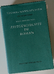 THOMAS-MANN-STUDIEN SECHSTER BAND　ZEITGESCHICHTE IM ROMAN