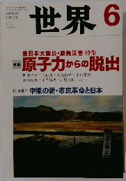 世界　2011.6　No818　原子力からの脱出