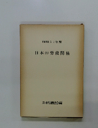 日本の労使関係　１９７５年