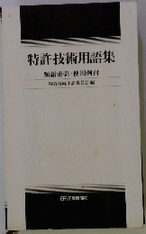 特許技術用語集　類語索引・使用例付　