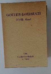 GOETHE-JAHRBUCH　1986