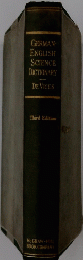 GERMAN ENGLISH SCIENCE DICTIONARY THIRD EDITION