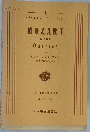 MOZART K.298 Quartet for Flute. Violin, Viola and Violoncello
