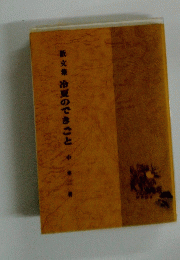 散文集冷夏のできごと