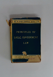 PRINCIPLES OF LOCAL GOVERNMENT LAW