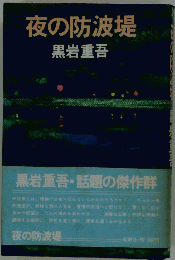 夜の防波堤　