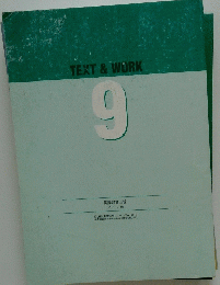 TEXT&WORK　9　