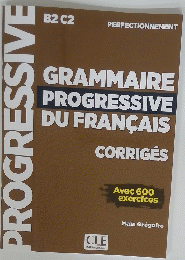 GRAMMAIRE PROGRESSIVE DU FRANCAIS