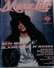 Music life　１９８９年９月号