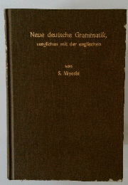 Neue deutsche Grammatik, verglichen mit der englischen