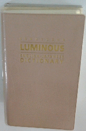 LUMINOUS ENGLISH JAPANESE DICTIONARY