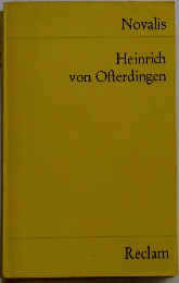 Novalis Heinrich Ofterdingen