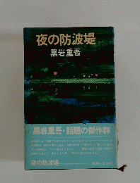 夜の防波堤