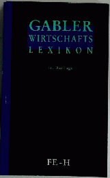 GABLER WIRTSCHAFTS LEXIKON 14. Auflage