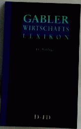GABLER WIRTSCHAFTS LEXIKON 14. Auflage