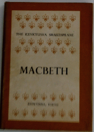 THE KENKYUSHA SHAKESPEARE MACBETH