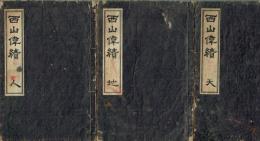 西山偉績　天・地・人