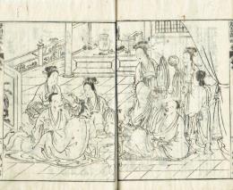 唐詩選画本　三編　五七言絶句　全５巻