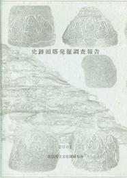 史跡東塔発掘調査報告