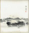 近藤浩一路色紙　海景