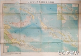 ソロモン群島・珊瑚海精密図